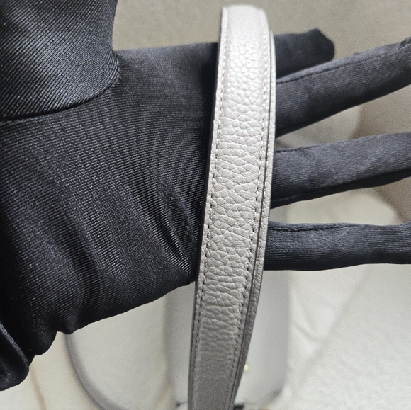 Kate Spade Knott Medium Satchel – Pebbled Leather (Neutral Taupe/Grey) - Picture 17 of 17